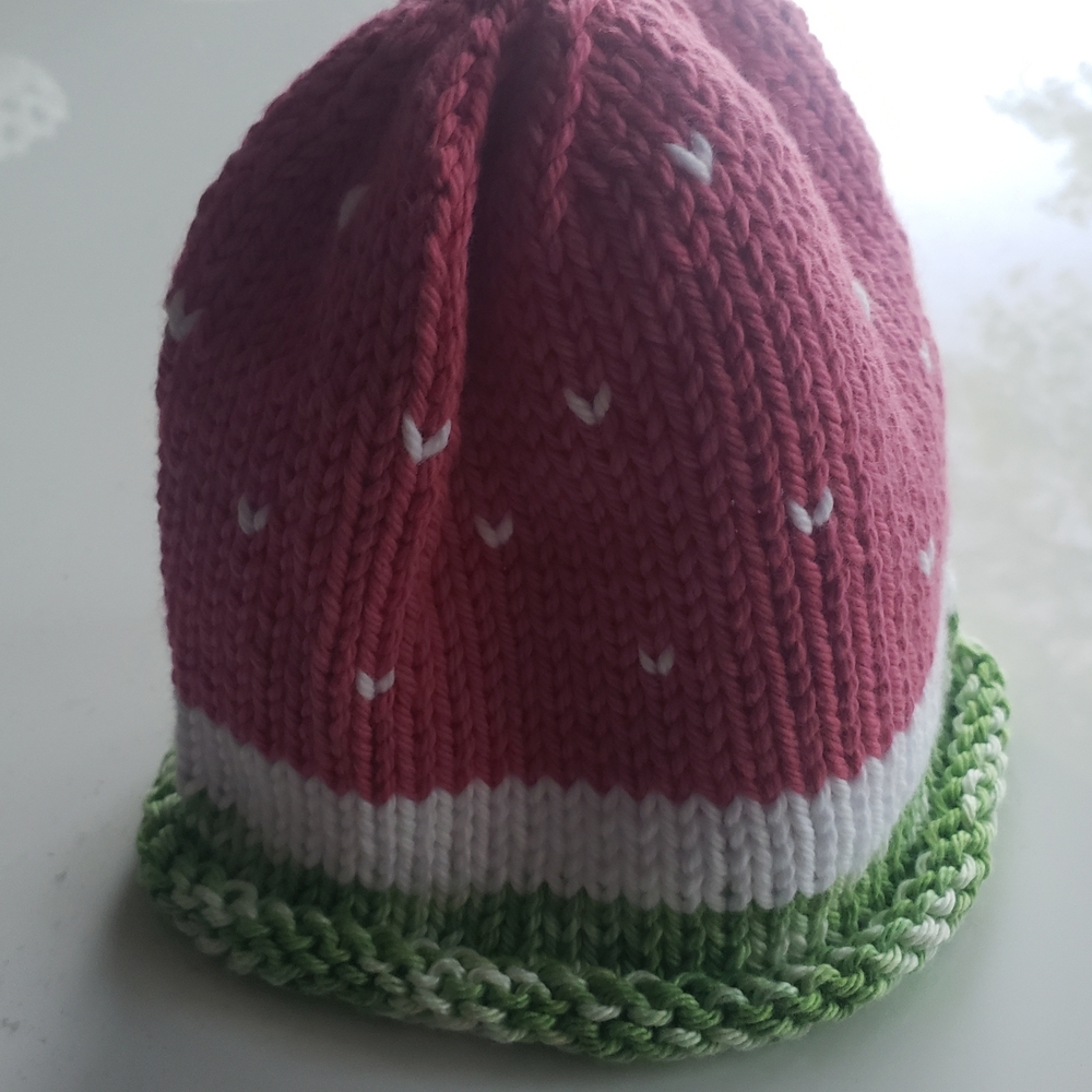 Kids Watermelon Knit Hat